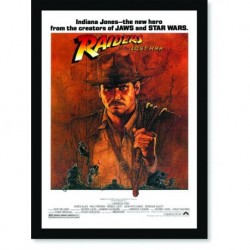 Quadro Poster Cinema Indiana Jones Raiders of the Lost Ark