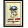 Quadro Poster Pop Art I want you