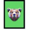 Quadro Poster Pop Art Urso