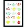Quadro Poster Pop Art Bule