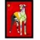 Quadro Poster Pop Art Cachorro Patchwork