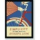 Quadro Poster Pop Art Bike Simplicity