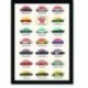 Quadro Poster Pop Art Muscle Car