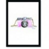 Quadro Poster Pop Art Máquina Fotográfica