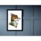 Quadro Poster Pop Art Raposa