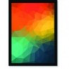 Quadro Poster Pop Art Triangulos Coloridos