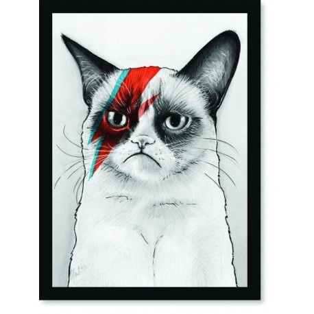 Quadro Poster Pop Art David Bowie 2