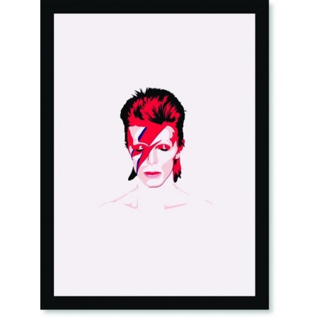 Quadro Poster Pop Art David Bowie 3