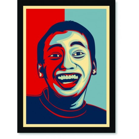 Quadro Poster Pop Art Smile
