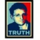 Quadro Poster Pop Art Edward Snowden