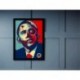 Quadro Poster Pop Art Obama Zumbi
