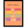Quadro Poster Frase Repita comigo
