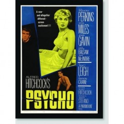 Quadro Poster Cinema Hitchcocks Psycho 01