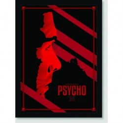 Quadro Poster Cinema Hitchcocks Psycho 03