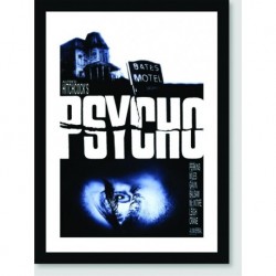Quadro Poster Cinema Hitchcocks Psycho 05