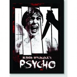 Quadro Poster Cinema Hitchcocks Psycho 06