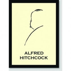 Quadro Poster Cinema Alfred Hitchcock 01