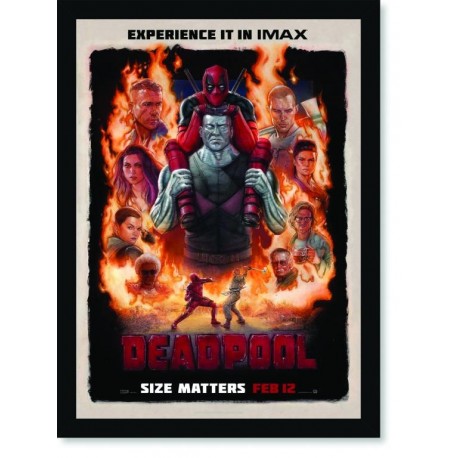 Quadro Poster Cinema DeadPool 07