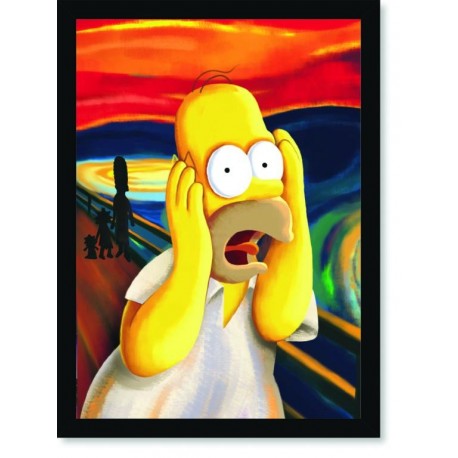 Quadro Poster Cinema Simpsons 1