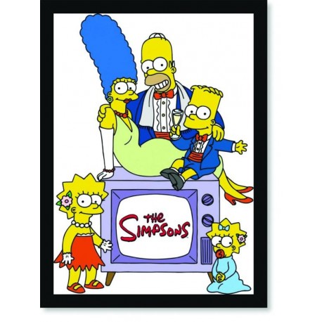 Quadro Poster Cinema Simpsons 3