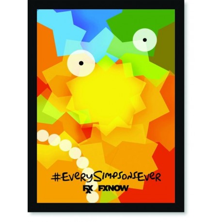 Quadro Poster Cinema Simpsons 4