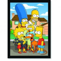 Quadro Poster Cinema Simpsons 5