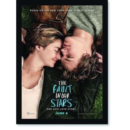 Quadro Poster Cinema A culpa é das estrelas 1