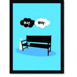 Quadro Poster Cinema A culpa é das estrelas 2