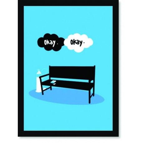 Quadro Poster Cinema A culpa é das estrelas 2