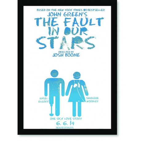 Quadro Poster Cinema A culpa é das estrelas 3