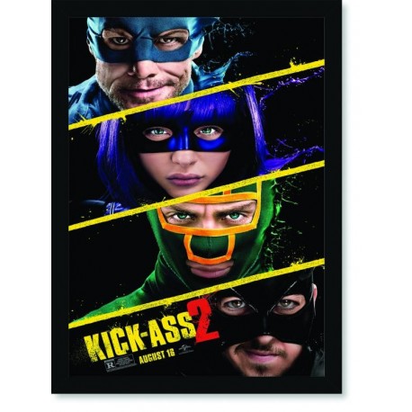 Quadro Poster Cinema Kick Ass 3