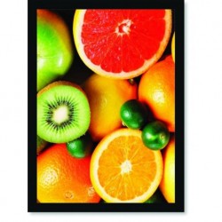 Quadro Poster Cozinha Salada de Frutas
