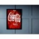 Quadro Poster Cozinha Drink Coca Cola In Bottles