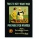 Quadro Poster Cozinha Waste Not Want Not Prepare for Winter