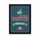 Quadro Poster Cozinha Fresh Coffee