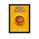 Quadro Poster Cozinha The New Fast Food Orange