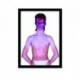 Quadro Poster Personalidades David Bowie Cueca