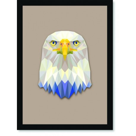 Quadro Poster Pop Art Aguia