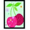 Quadro Poster Pop Art Cereja patchwork