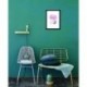 Quadro Poster Pop Art Chanell Paris