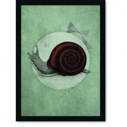 Quadro Poster Pop Art Escargo