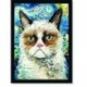 Quadro Poster Pop Art Gato Grumpy