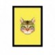 Quadro Poster Pop Art Gato