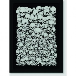 Quadro Poster Pop Art Caveiras