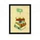 Quadro Poster Pop Art Livros