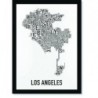 Quadro Poster Pop Art Los Angeles
